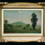 Borivoje – Bora Stevanović <br>Avala, 1928 <br>Oil on canvas, 48.2 × 30.5 cm <br>Signed below on the right: Б. С. 1928 <br>On the back: Авала Сликао (Painted): Бор. Стевановић